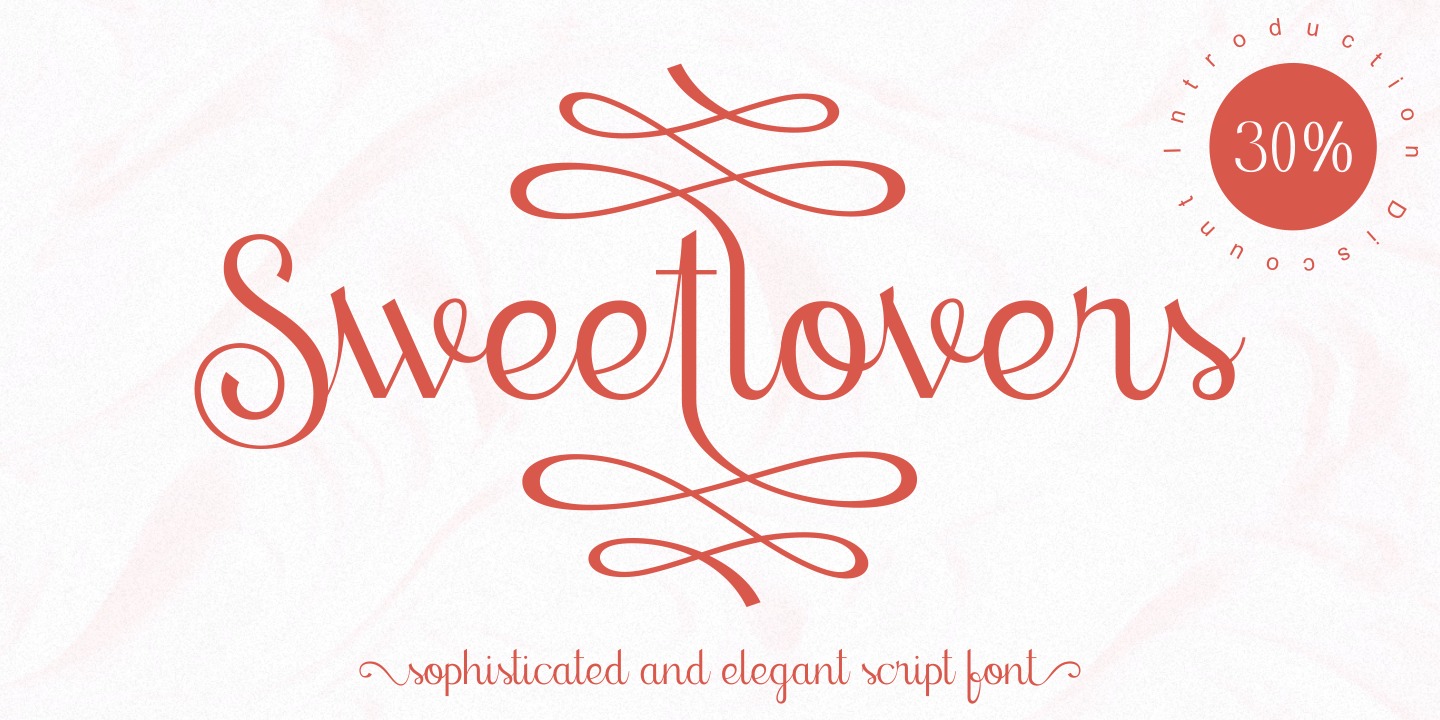 Example font Sweetlovers #13